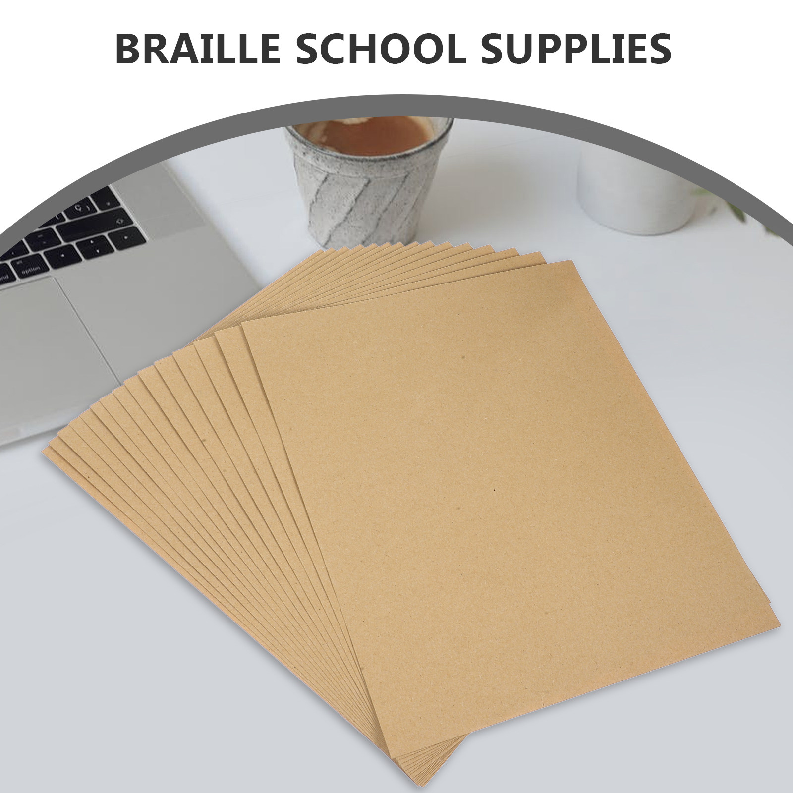 15Pcs Braille Cardstock Sheets - đánh giá và giá Writing Tools
