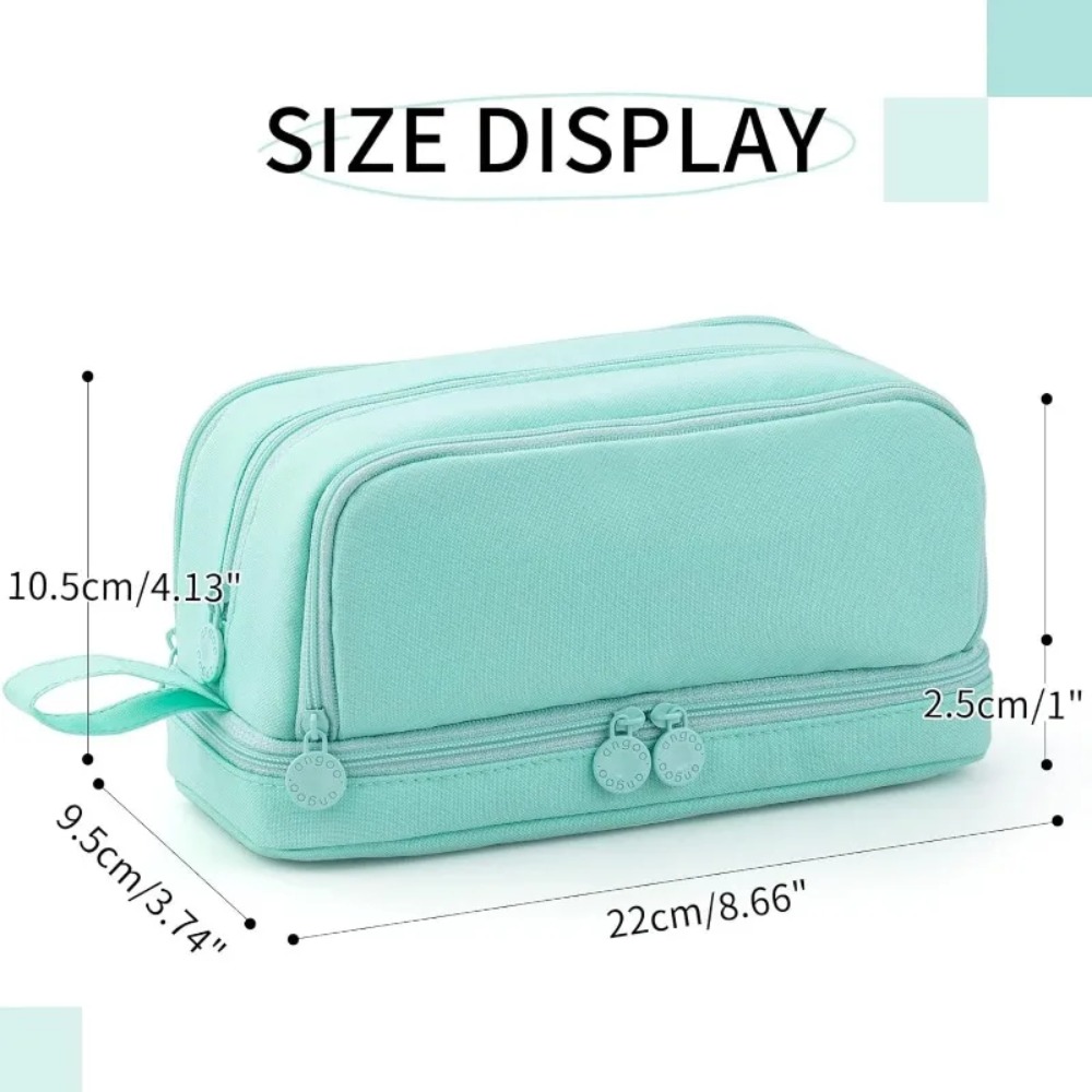 Kawaii Pencil Case Aesthetic P - đánh giá và giá Aesthetic Large Pencil Case Pouch