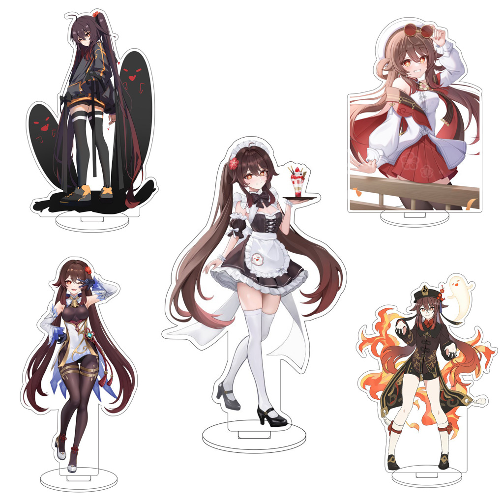 16CM Anime Genshin Impact ‌Hu  - đánh giá và giá Desk Accessories