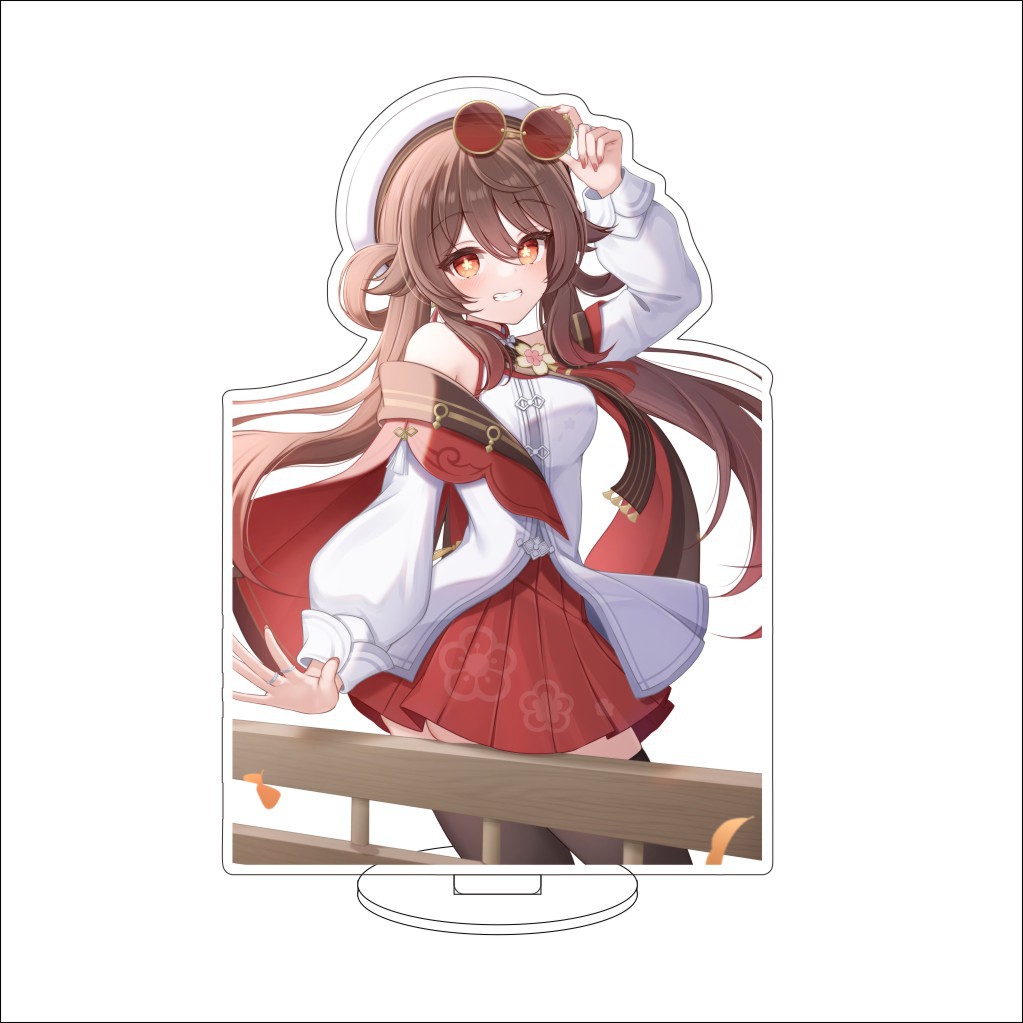 16CM Anime Genshin Impact ‌Hu  - đánh giá và giá Desk Accessories