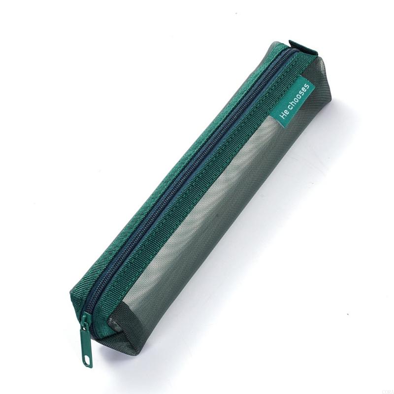 CORA Trong Suốt Lưới Đựng Xem  - đánh giá và giá Clear Mesh Pencil Pouch For Exam