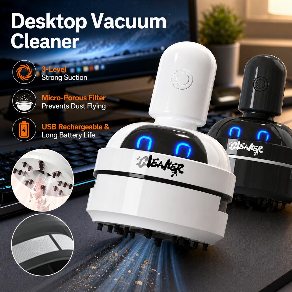 Desktop Vacuum Cleaner USB Rec - đánh giá và giá Mini Desktop Vacuum Cleaner For Eraser Dust