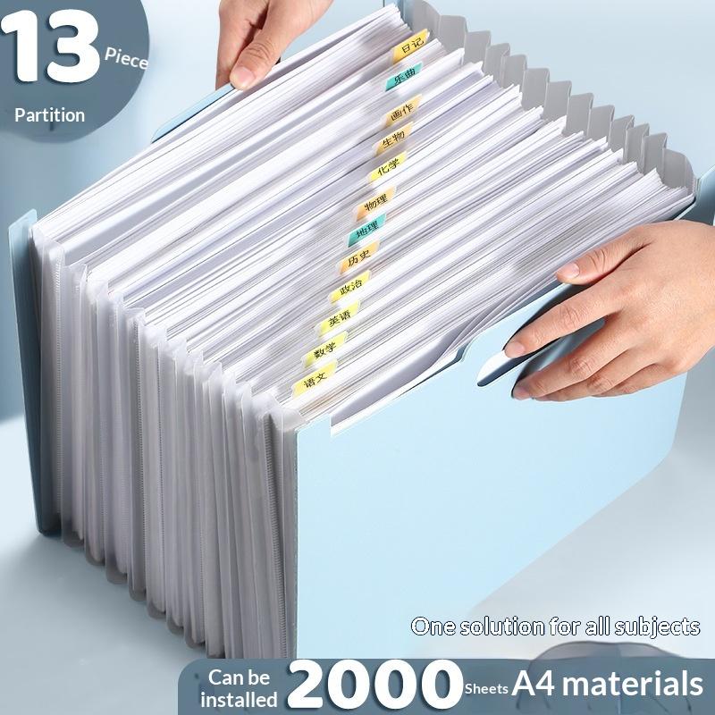 13 Pockets Accordion Expanding - đánh giá và giá Expandable Accordion File Folder 13 Pockets