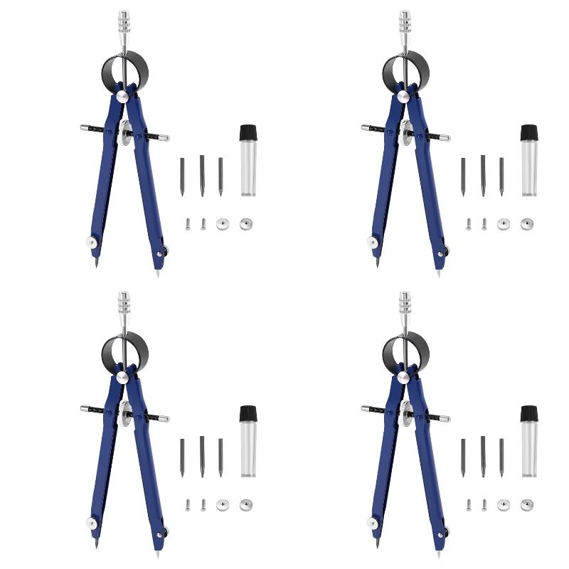 4pack X((Professional Compass, - đánh giá và giá Math Geometry Set With Compass