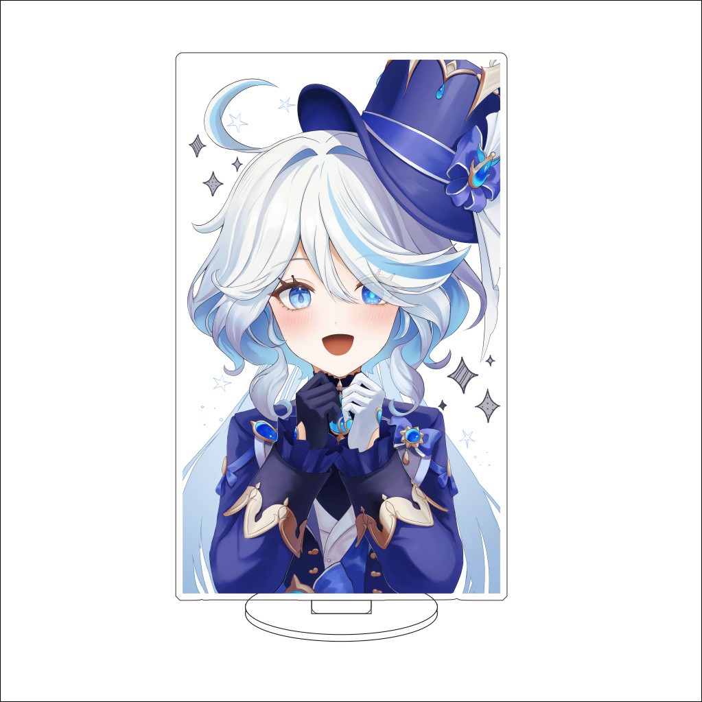 16CM Anime Genshin Impact Furi - đánh giá và giá Desk Accessories