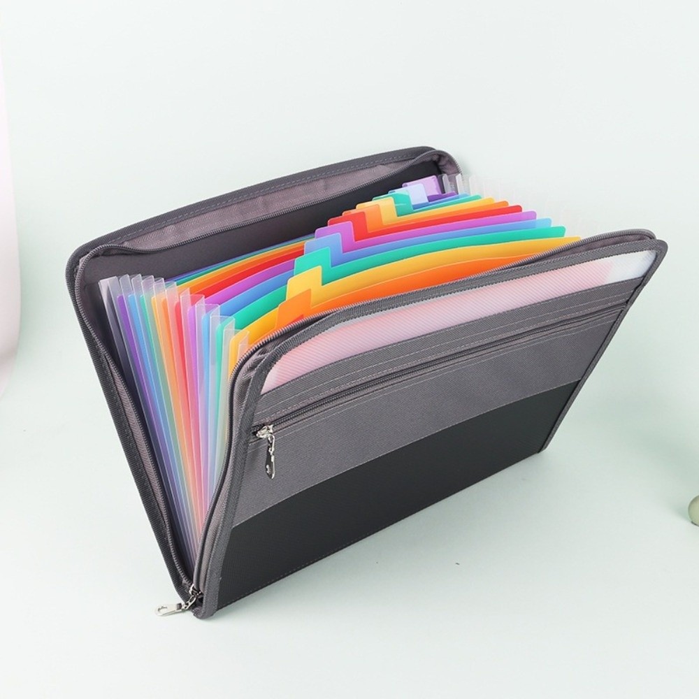 13 Pockets Expanding File Fold - đánh giá và giá Expandable Accordion File Folder 13 Pockets