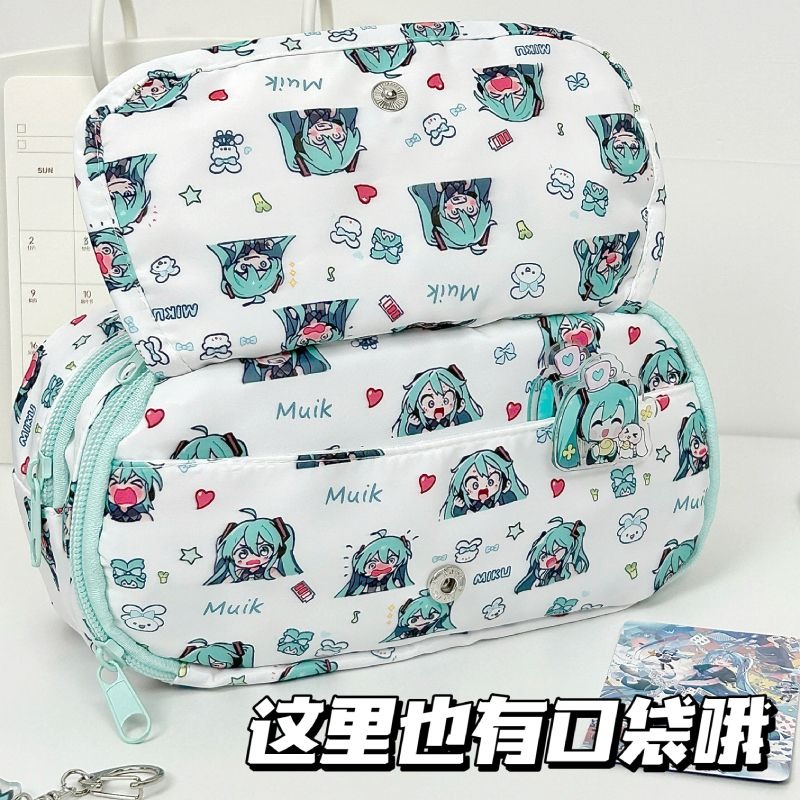 Hatsune Miku Pencil Bag Cute C - đánh giá và giá Aesthetic Large Pencil Case Pouch