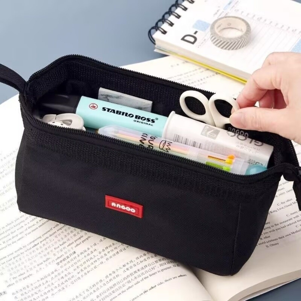 Oxford Fabric Canvas Pencil Ca - đánh giá và giá Aesthetic Large Pencil Case Pouch